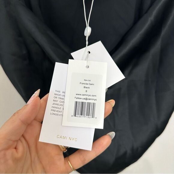 NWT Cami NYC Florcita Cami in Black - Picture 7 of 11